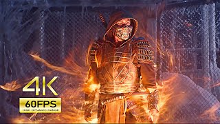 Movie Mortal Kombat 2021 [4K/60FPS] Scorpion vs Sub-zero battle scenes