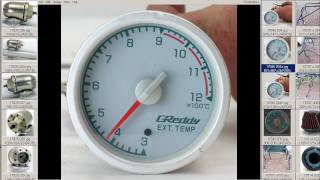 TRUST Greddy 60mm EGT Exhaust gas temperature meter gauge