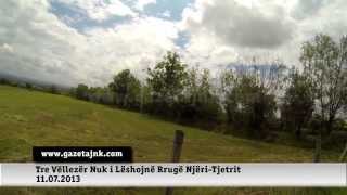 GazetaJNK: Tre Vëllezër Nuk i Lëshojnë Rrugë Njëri-Tjetrit 11.07.2013