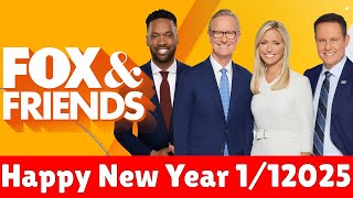 Fox and Friends 1/1/25 FULL END SHOW | BREAKING NEWS TRUMP TODAY January 1, 2025