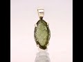 Real Czech Moldavite Tektite Pendant