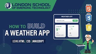 How to Build a Weather App with HTML, CSS, and JavaScript | #weatherupdate #project
