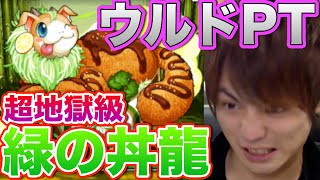 【パズドラ】緑の丼龍 超地獄級をウルドPTで攻略！