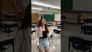 POV the popular girl gets dress coded: