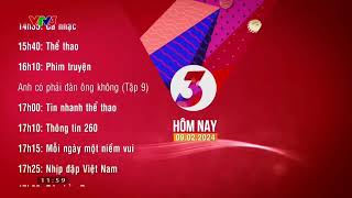 [VTV3] GTCT trong ngày 12h00 ngày 9/2/2024 (30 Tết)