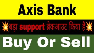 Axis Bank share lastest news today || Axis Bank share lastest target tomorrow ||