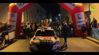 ORM Rebenland Rallye 2024 mit den Siegern Simon Wagner/Gerald Winter