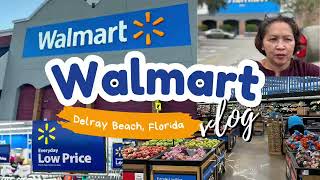 AMERICAN SUPERMARKET -  WALMART, DELRAY BEACH FLORIDA  | WALK TOUR with me!