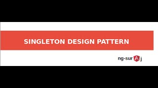Singleton Design Pattern - Design Pattern in Javascript - Video Tutorial -Hindi #1