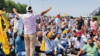 ਫੇਰ ਕਹਿੰਦੇ ਲੋਕ ਵਹਿਲੇ ਨੇ @chachawowrecords1113 #viral #protest #protest #jattmehkma #jaggitv #pind