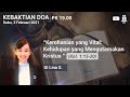 GI. LINA SURYANI - KEHIDUPAN YANG MENGUTAMAKAN KRISTUS