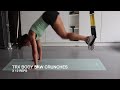 10 minute trx core workout