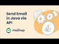 Send Email in Java with RESTful API - Tutorial by Mailtrap
