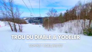 Trou du Diable and Yodeler  - Sommet Edelweiss