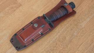 Camillus knives jet Pilot pilots survival knife 1983 review