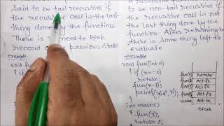 RECURSION IN C PART # 2