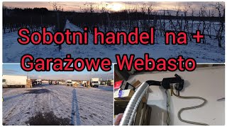 Chińskie Webasto w garażu. Z Sadu 4 Styczeń 2025. Pierwszy handel w Nowym Roku na + #sadownictwo