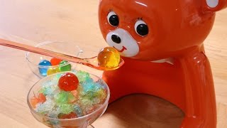 Jewel Shaved Ice Cooking Tools きょろちゃんでジュエルかき氷 ぷよぷよボール グミ