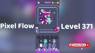 🎮 Pixel Flow Level 371 Walkthrough | Go Answer 🧩✨