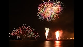 ３年ぶり館山湾花火大会