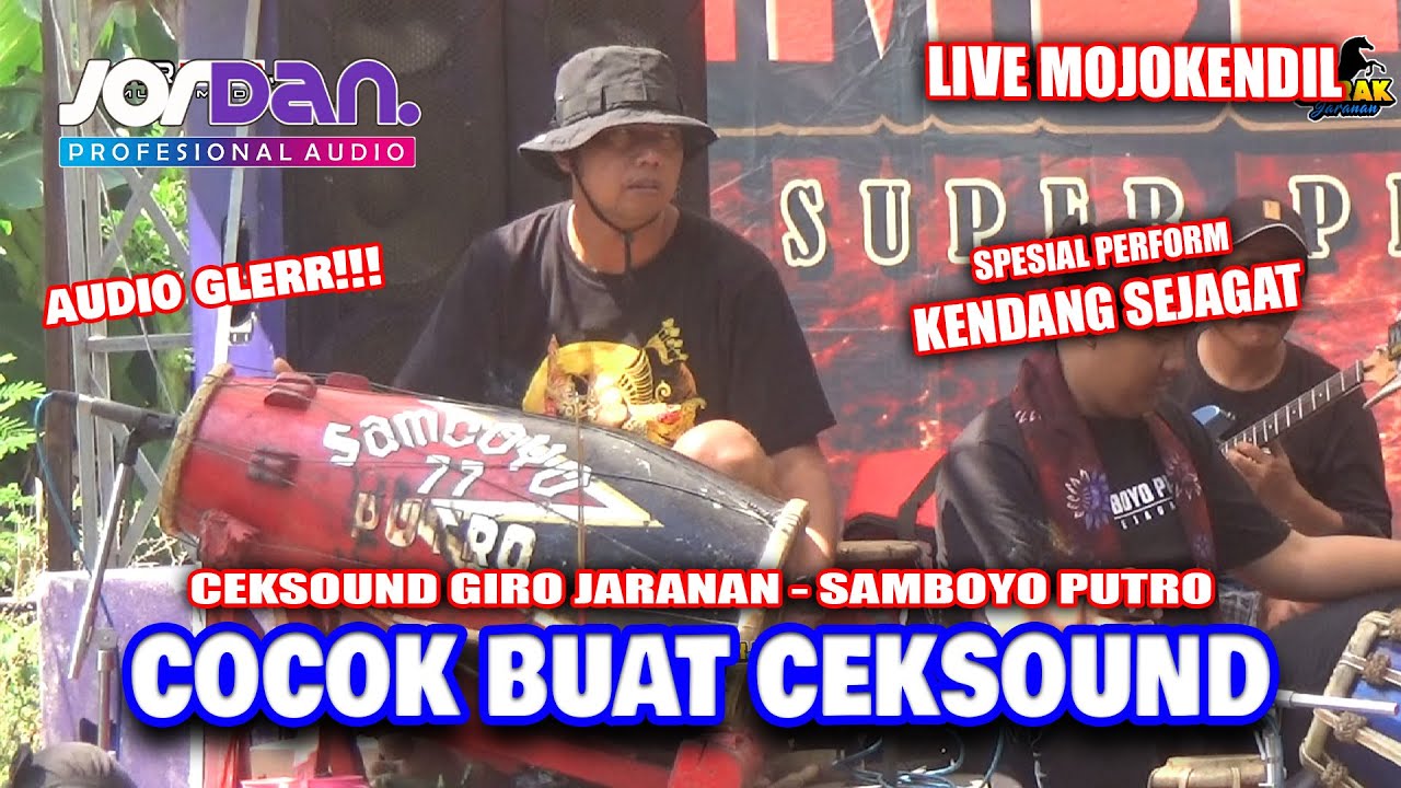 Jordan Audio Cek Sound Giro Jaranan Samboyo Putro Live Mojokendil