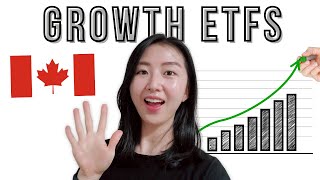 Top 5 GROWTH ETFs for Canadians | TFSA RRSP Passive Investing