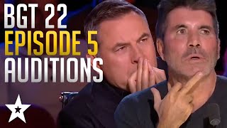 BRITAIN'S GOT TALENT 2022 Week 5 Episode 5 ALL AUDITIONS With Simon Cowell, David Walliams & MORE