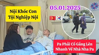 #248|| Bà Nội Khóc Vì Con Trai Nằm Như Vậy Cháu Nội Thì Còn Quá Nhỏ |cuộc sống hàn quốc|