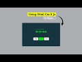 Stopwatch Using HTML, CSS & JavaScript | MayanCoders