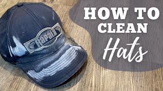 How to Clean a Dirty Hat | The BEST Way