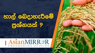 හාල් බෙදාහැරීමේ ප්‍රශ්නයක් ? - පෞද්ගලික අංශය රිංගුවා...