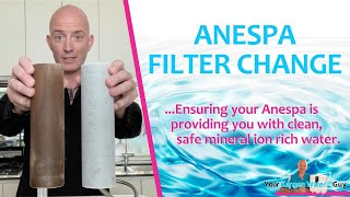 How To Change Your Enagic® Anespa Filter To Bathe In Clean Mineral Ion Rich Healthy Water