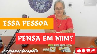 🔴ESSA PESSOA TEM PENSADO EM MIM? PUXA MEUS PENSAMENTOS?