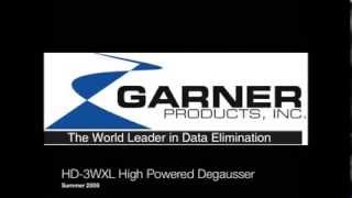 Garner HD-3WXL Hard Drive and Tape Degausser