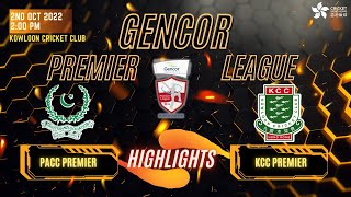 Highlight of Gencor Premier League Match 4 (PACC vs KCC)