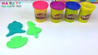 Learn Colors For Children With Alice In The Wonderland Play Doh Clay   New Play Doh Toys For Kids