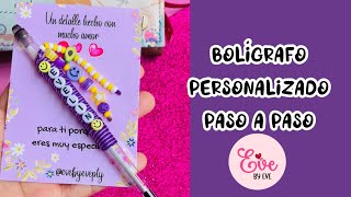 DIY Bolígrafos personalizados PASO A PASO✨