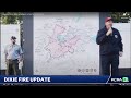 Cal Fire is providing an update on the Dixie Fire burning in Northern California