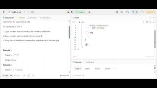 LeetCode Problem 20: Valid Parentheses | Stack-Based C# Solution Explained