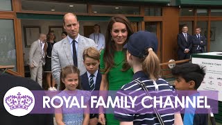 Prince George & Princess Charlotte's #Royal #Wimbledon Debut! | #Djokovic's Historic Quest! 🎾