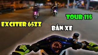 TOANBLACK LẤY EXCITER 135 65ZZ CHẠY TOUR 115 CÓ CĂNG THẲNG KHÔNG | VLOG