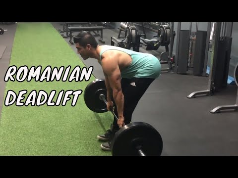 HOW TO ROMAINIAN DEADLIFT HOW TO ROMAINIAN DEADLIFT