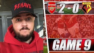 Arsenal 2 v 0 Watford - We Did Not Deserve That - Matchday Vlog