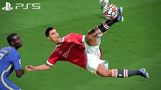 FIFA 22 - Cristiano Ronaldo Top Goals with Manchester United | 4K