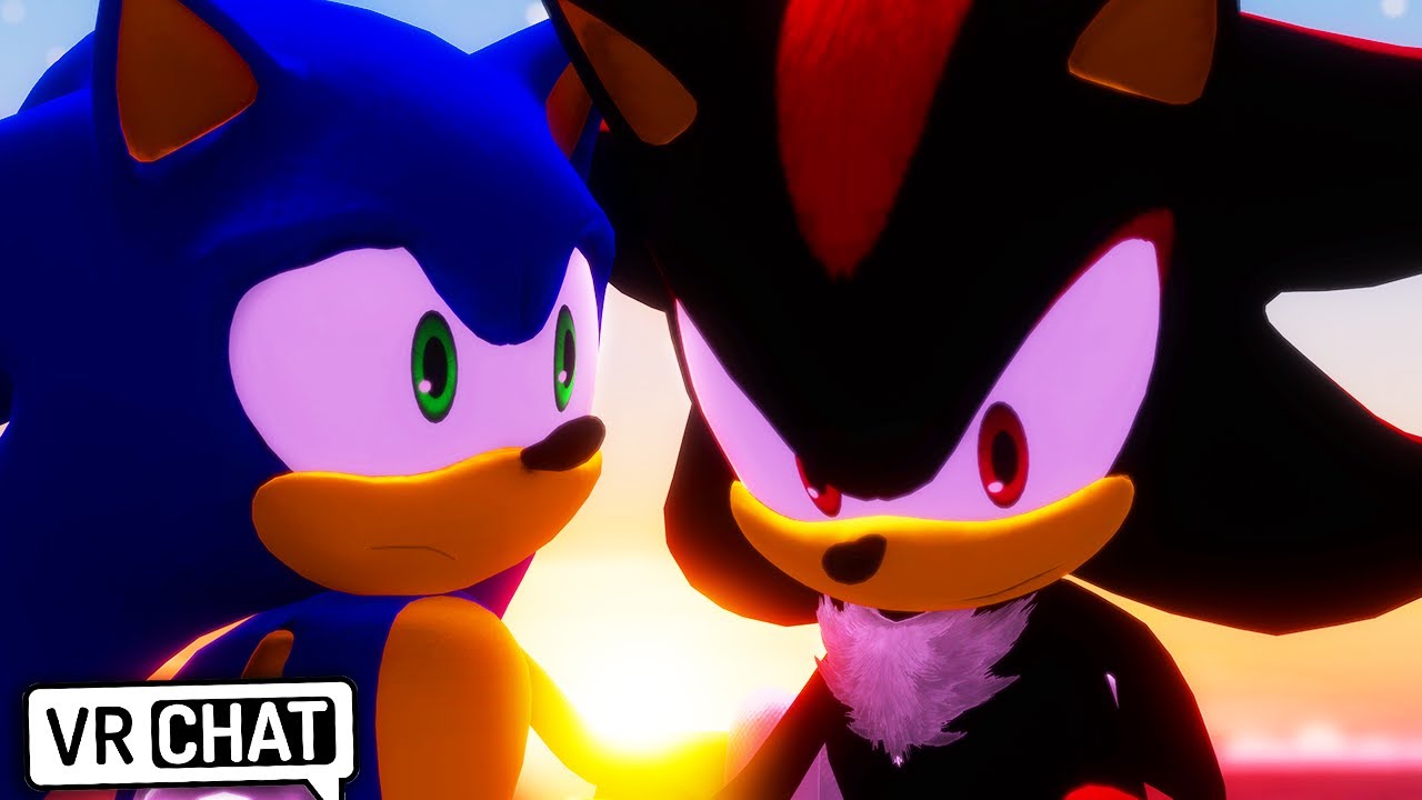 Sonic Comforts Shadow Vr Chat Youtube