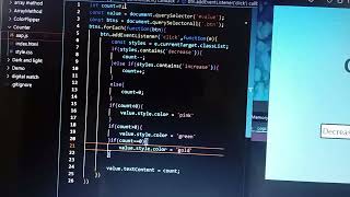 Interactive Counter App with JavaScript | Beginner Project Tutorial 🚀"