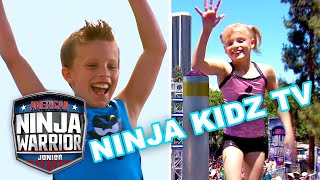 Ninja Kidz TV FASTEST RACES EVER! | American Ninja Warrior Junior | Universal Kids