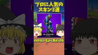 プロや猛者に人気のスキン3選【フォートナイト/ゆっくり解説/fortnite/ふぉとな/フォトナ/ゆっくり実況】