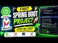 How to Create Your First Spring Boot Project in Java (Step-by-Step)⭐ Best Overall