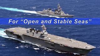 Activities in South China Sea and the Indian Ocean(JS Izumo and JS Sazanami)